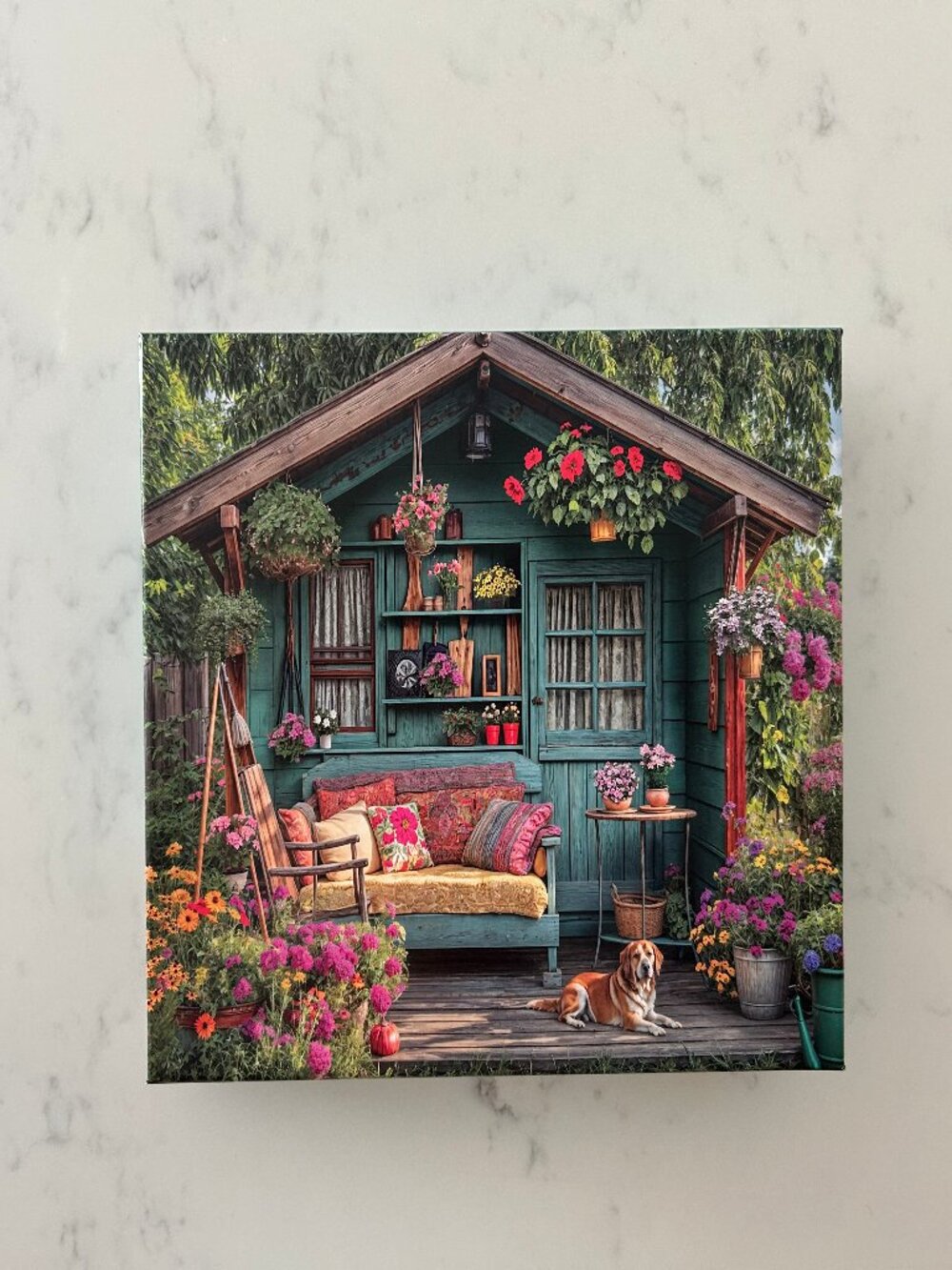 "Flower House" 1,000 piece Puzzle